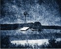 Textured Windmill-Blue