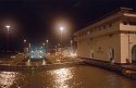Panama Canal-night crossing West-East