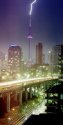 Lightning Strike, CN Tower, Toronto