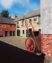 Cart in livery yard