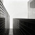 Looking up at Chicago