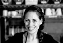 Rebecca at the Coffeteria