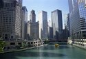 The Trump (Chicago) river