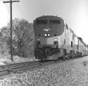 Amtrak passing Cerillos, NM