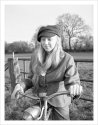 girl and bicycle - 1
