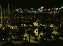 Boats at night