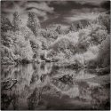Riverview in infrared, north and south