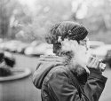 Vaping is the in thing now.