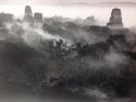 Dawn, Tikal, rainy season