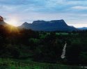 Sunset over Glenn Davis