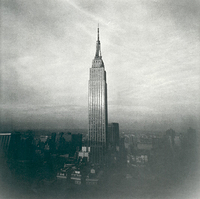 Empire State Bldg; Paper Negative