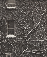 8x10#3- Snow on Wall