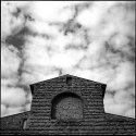 San Lorenzo Facade, Clouds, Florence