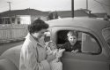 Us in Dad's 1937 Ford Coupe.