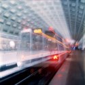 Departing Train, McPherson Square