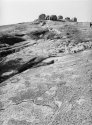 Whaleback and boulders