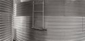 Grain Bin and Ladder