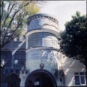 Tiled House With Tower, Coyoacan
