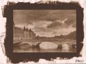 Traveling negative #1 of 3: Salt print (warm tone)