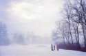 It's white outside!