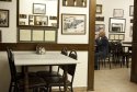 Man having a quiet coffee in Istanbul