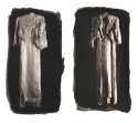 Wedding Dress, 100 yr old, front & back