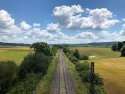 Clouds over Railway Line
