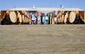 Warehouse mural