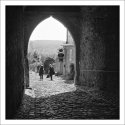 cobblestone alleyway