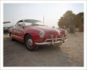 Red Karmann Ghia