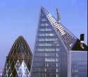 London : View through Glass of 'Sky Garden'