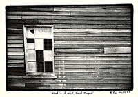 weathered wall, mount morgan, dec 03