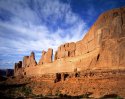 East Wall of Park Avenue, Arches National Park