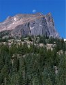 Moonset, Hallett Peak