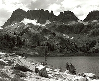 Minarets and Lake Ediza
