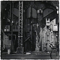 Under the metro line