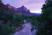 Sunset at the Watchman