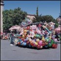 Balloon Vendor, Plaza Carmen, San Luis Potosi