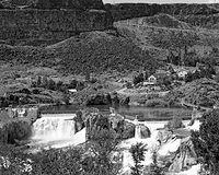Shoshone Falls Canyon, Early June