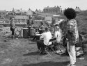 Drumming group at Portsoy