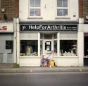 Brentwood Charity Shop with 'Donations'