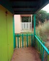 Beach hut perspective