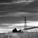 Barn and Windmill