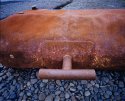 A strange object on the beach