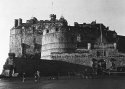 Edinburgh Castle with Yellow Filter