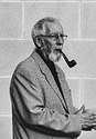 Man with a pipe.