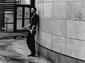 A man smoking