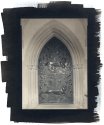 Church door, Barrow, Somerset, UK.