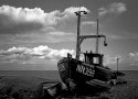 Old Fishing Boat, Pevensey Bay, East Sussex.UK