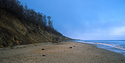 Late autumn on the beach